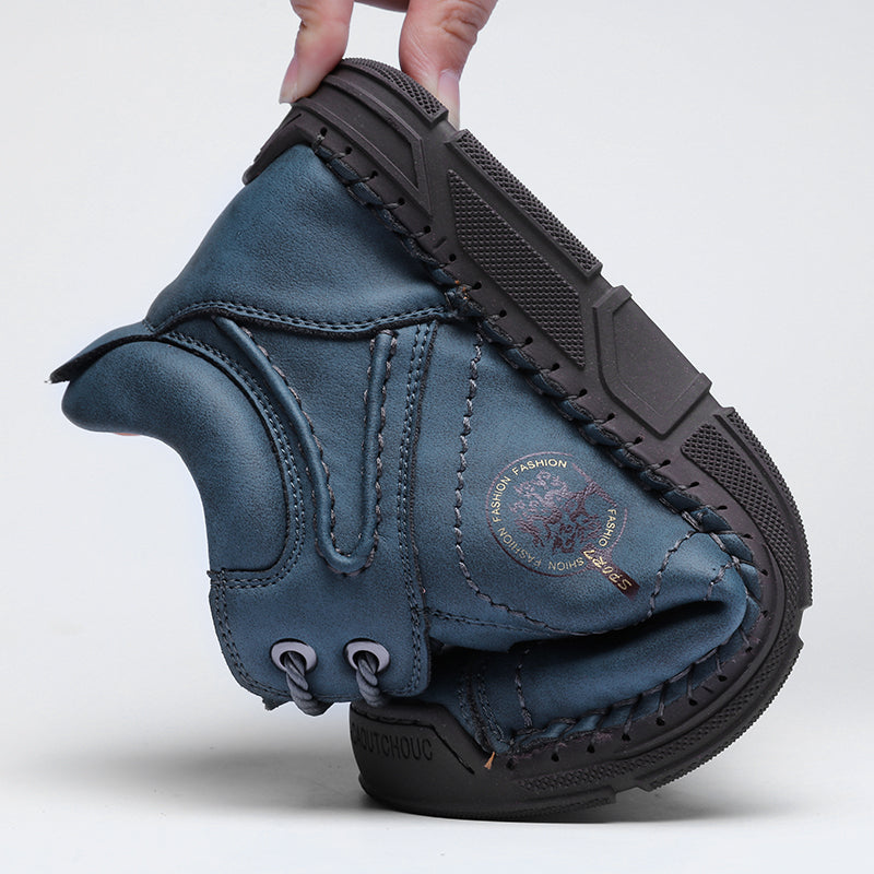 Men's Orthopedic Safety Work Shoes - Protective Toe ; Ankle Protection ; Waterproof