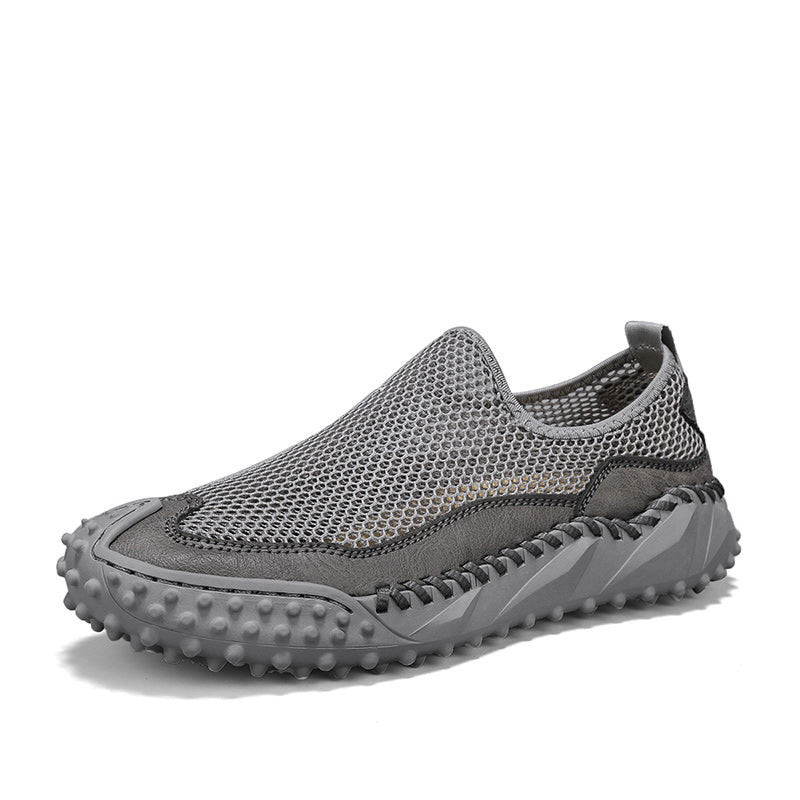Mens Slip on Canvas Loafers Casual Shoes Sneakers Comfy Walking Slipers Shoes