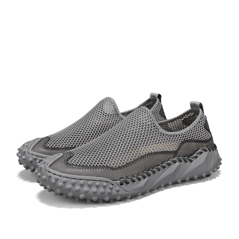 Mens Slip on Canvas Loafers Casual Shoes Sneakers Comfy Walking Slipers Shoes