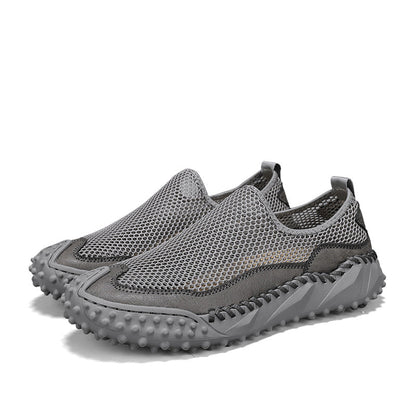 Mens Slip on Canvas Loafers Casual Shoes Sneakers Comfy Walking Slipers Shoes