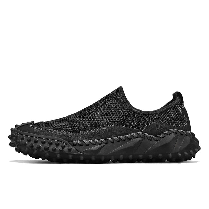 Mens Slip on Canvas Loafers Casual Shoes Sneakers Comfy Walking Slipers Shoes