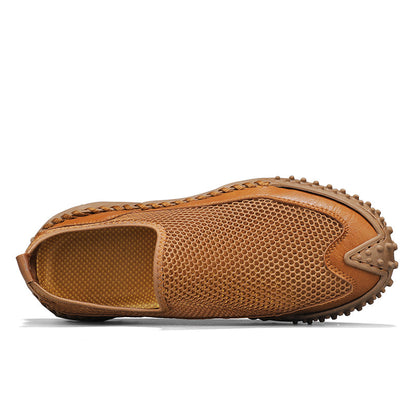 Mens Slip on Canvas Loafers Casual Shoes Sneakers Comfy Walking Slipers Shoes