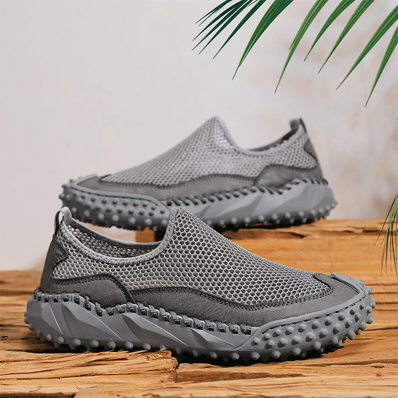 Mens Slip on Canvas Loafers Casual Shoes Sneakers Comfy Walking Slipers Shoes