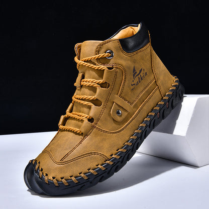 Men’s Comfortable Orthopedic Leather Boots