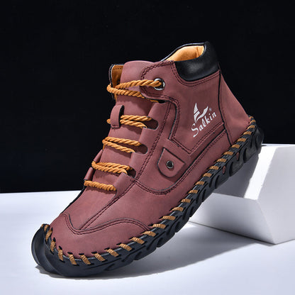 Men’s Comfortable Orthopedic Leather Boots