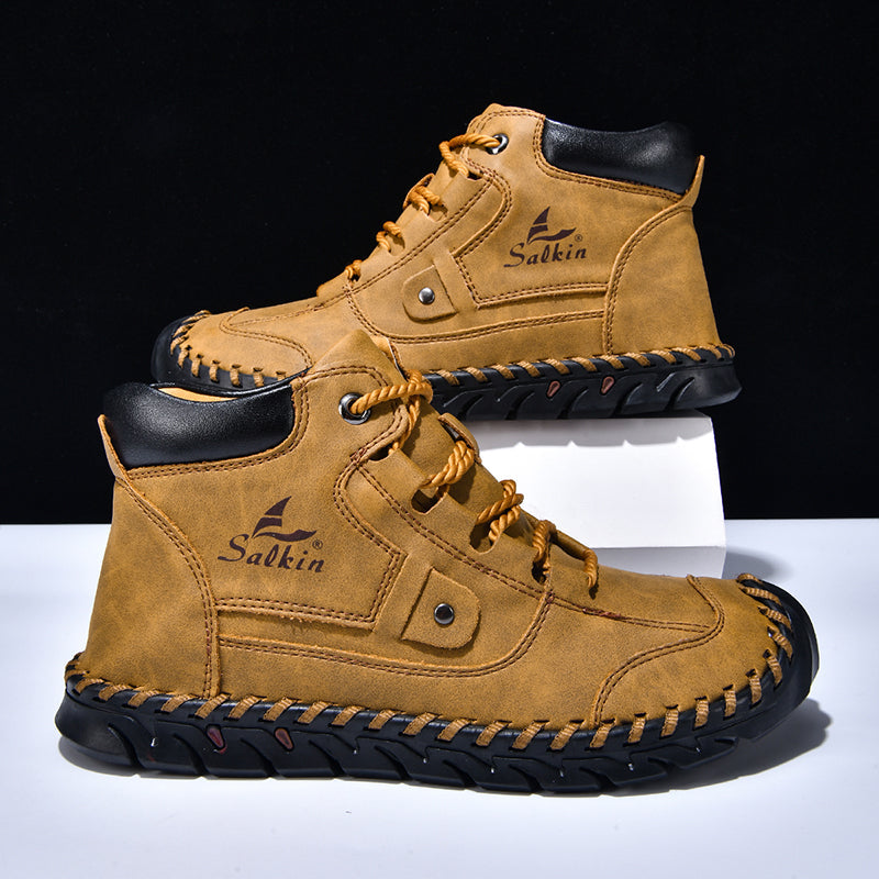 Men’s Comfortable Orthopedic Leather Boots