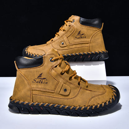 Men’s Comfortable Orthopedic Leather Boots
