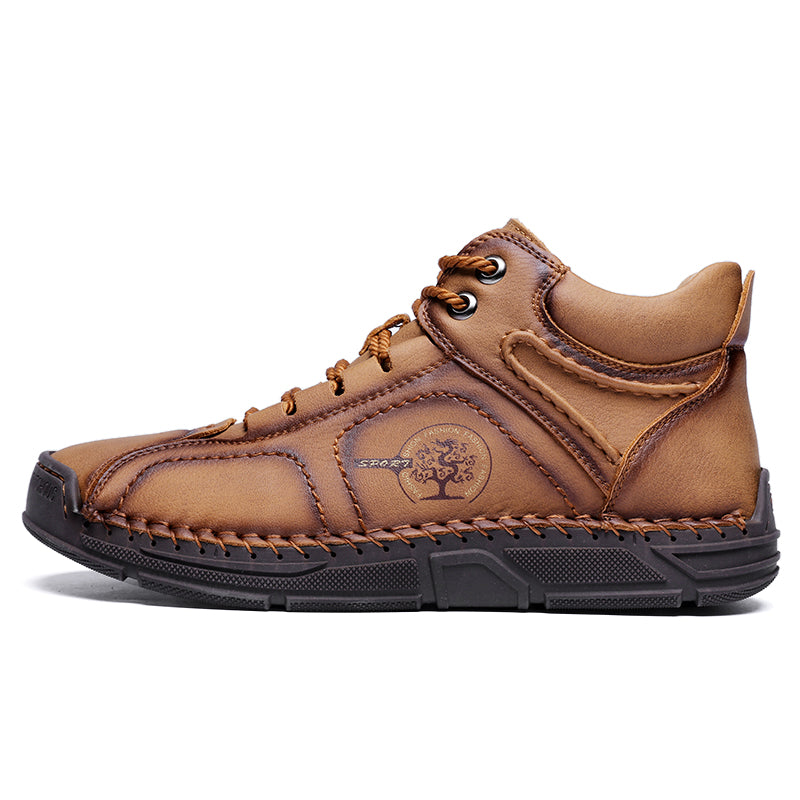 Men's Orthopedic Safety Work Shoes - Protective Toe ; Ankle Protection ; Waterproof