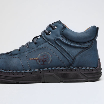 Men's Orthopedic Safety Work Shoes - Protective Toe ; Ankle Protection ; Waterproof