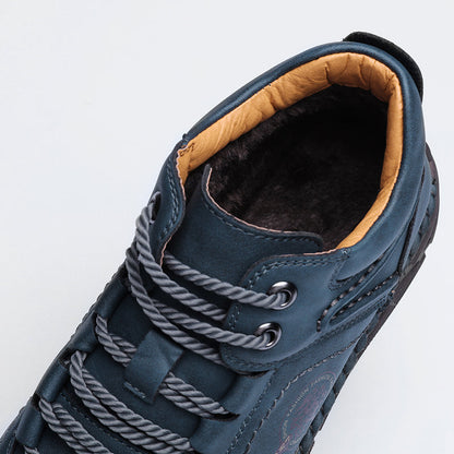 Men's Orthopedic Safety Work Shoes - Protective Toe ; Ankle Protection ; Waterproof