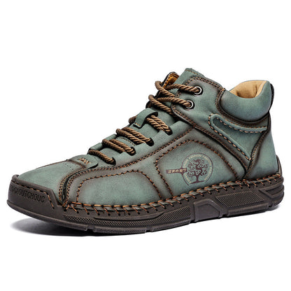 Men's Orthopedic Safety Work Shoes - Protective Toe ; Ankle Protection ; Waterproof