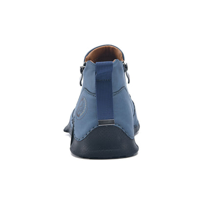 Men's Waterproof Orthopedic Walking Shoes, Improve Posture, Pain Free, For Riding Driving and Daily