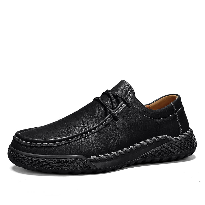 Men’s Genuine Leather Loafers Casual Shoes, Slip-On Comfort Loafers for Business, Office, Parties