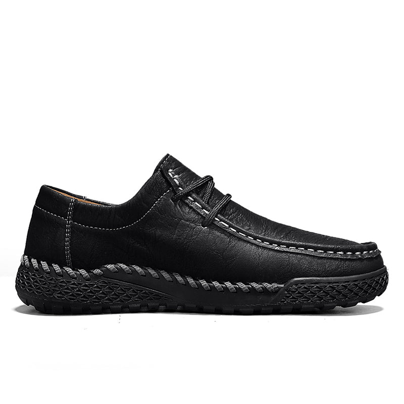 Men’s Genuine Leather Loafers Casual Shoes, Slip-On Comfort Loafers for Business, Office, Parties