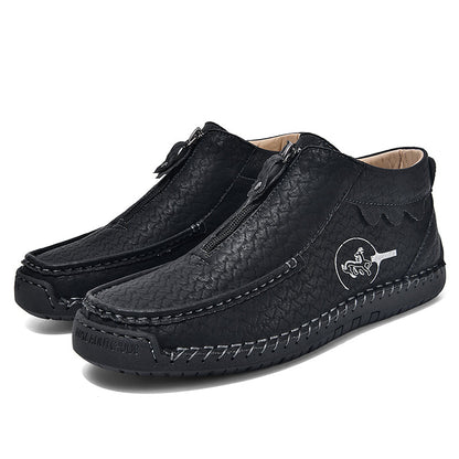 Men's Outdoor Work Boots, Orthopedic Comfort, Handcrafted Stitching, Waterproof & Non-Slip, Relieves Foot Pain