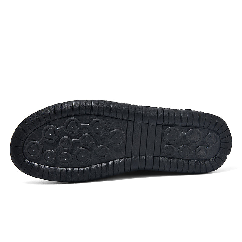 Men's Outdoor Work Boots, Orthopedic Comfort, Handcrafted Stitching, Waterproof & Non-Slip, Relieves Foot Pain