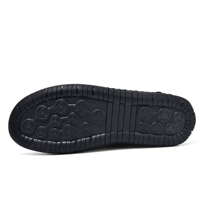 Men's Outdoor Work Boots, Orthopedic Comfort, Handcrafted Stitching, Waterproof & Non-Slip, Relieves Foot Pain