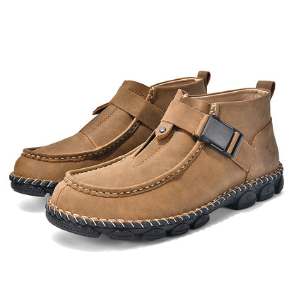 Men’s Orthopedic Safety Work & Walking Shoes – Pain Relief, Arch Support, Non-Slip, Waterproof, Shock Absorbing