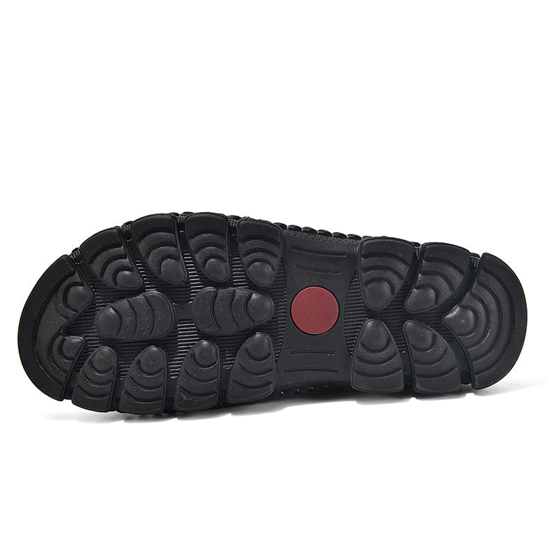 Men’s Orthopedic Safety Work & Walking Shoes – Pain Relief, Arch Support, Non-Slip, Waterproof, Shock Absorbing