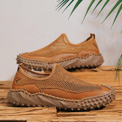 Mens Slip on Canvas Loafers Casual Shoes Sneakers Comfy Walking Slipers Shoes