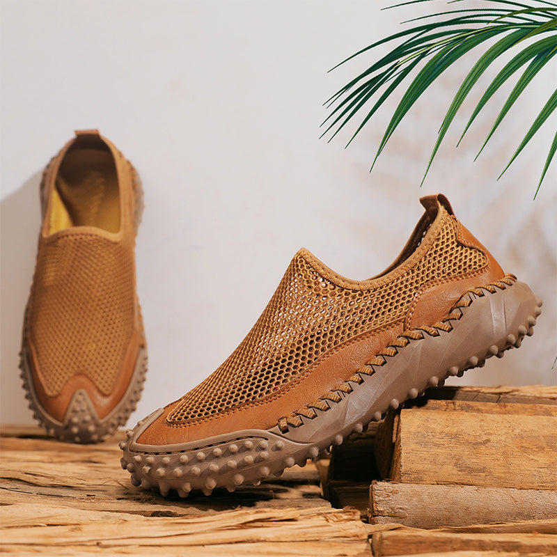 Mens Slip on Canvas Loafers Casual Shoes Sneakers Comfy Walking Slipers Shoes