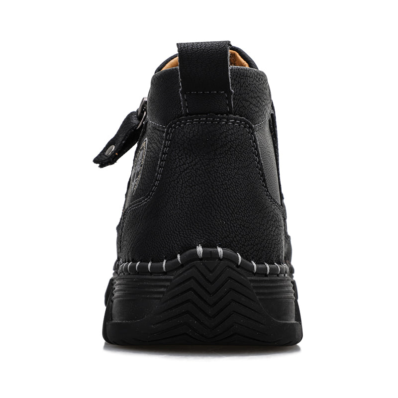 Men's Premium Motorcycle Boots – Hand-Stitched Riding Work Driving Hiking