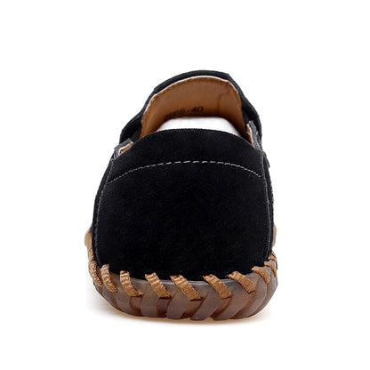 Men's Handcrafted Suede Slip-On Loafers