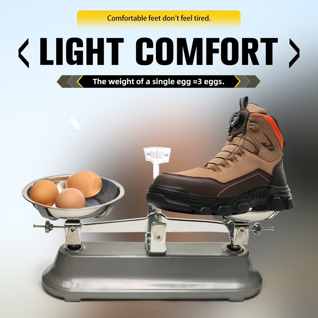 Men's Steel Toe Hand Stitched Leather Boots Motorcycle Work Hiking Boots